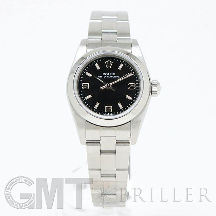 ROLEX ロレックス オイスターパーペチュアル レディ 76080 ブラック369 13