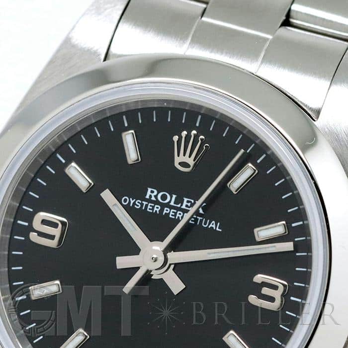 ROLEX ロレックス オイスターパーペチュアル レディ 76080 ブラック369 17