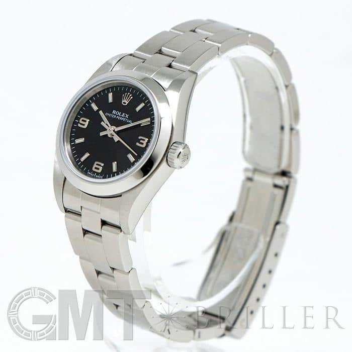 ROLEX ロレックス オイスターパーペチュアル レディ 76080 ブラック369 1