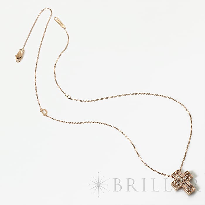 Damiani ダミアーニ ベルエポック ネックレス XS  ピンクゴールド ダイヤモンド  20083492 12