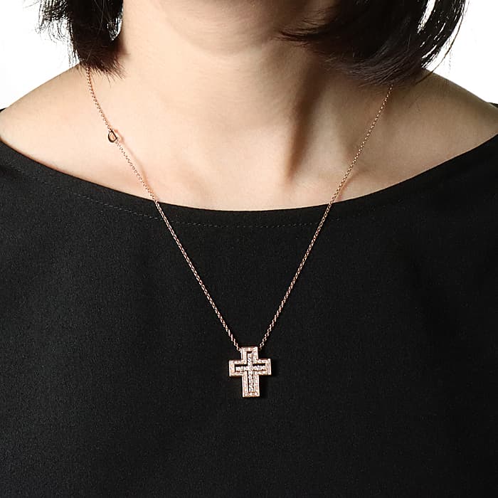 Damiani ダミアーニ ベルエポック ネックレス XS  ピンクゴールド ダイヤモンド  20083492 14