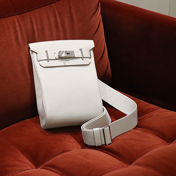 HERMES エルメス ケリー アッカドPM トゴ グリペール シルバー金具 2