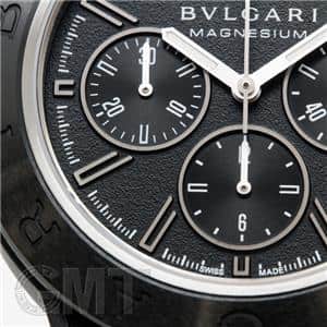 BVLGARI ブルガリ ディアゴノ マグネシウム クロノグラフ 102428 DG42BSMCVDCH ブラックラッカーダイヤル