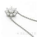 HARRY WINSTON ハリー・ウィンストン サンフラワーミニ ネックレス プラチナ ダイヤモンド PEDPNA003SF 9