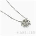 HARRY WINSTON ハリー・ウィンストン サンフラワーミニ ネックレス プラチナ ダイヤモンド PEDPNA003SF 10