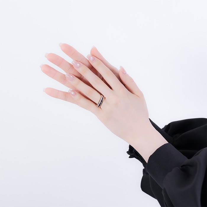 BOUCHERON　ブシュロン キャトル クラシック ダイヤモンド リング スモール JRG00627 17号 14