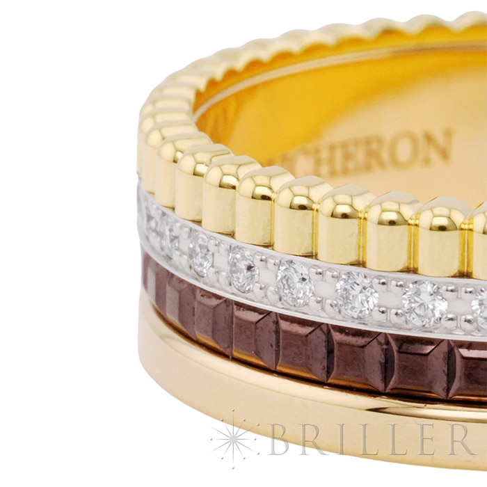 BOUCHERON　ブシュロン キャトル クラシック ダイヤモンド リング スモール JRG00627 17号 5