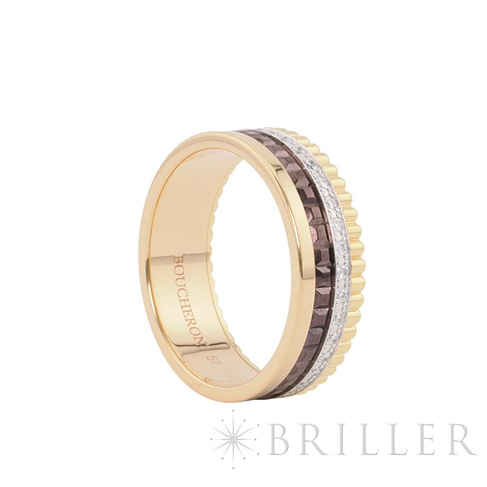 BOUCHERON　ブシュロン キャトル クラシック ダイヤモンド リング スモール JRG00627 17号 8