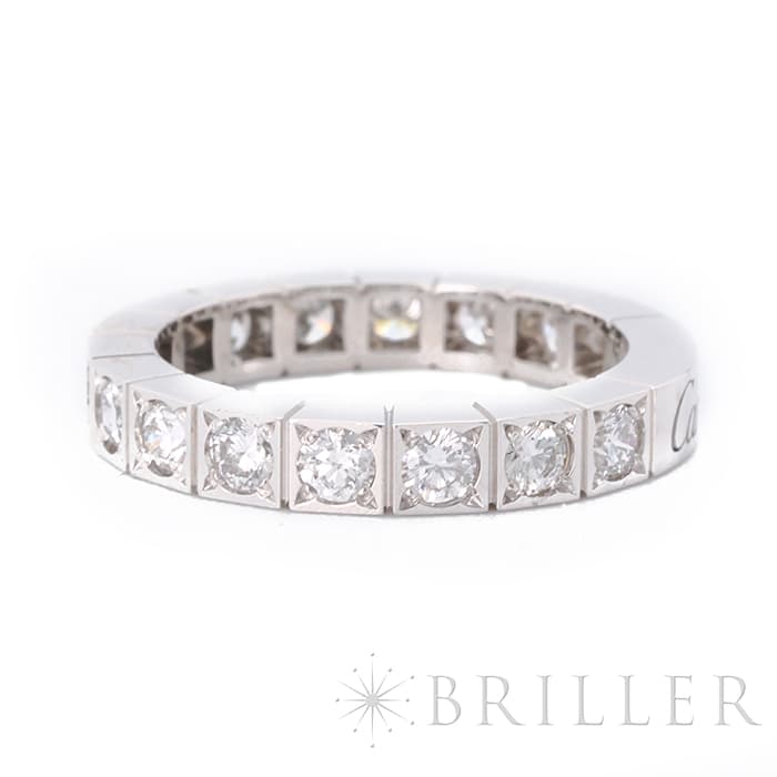 CARTIER カルティエ ラニエール リング 8号 フルダイヤ ホワイトゴールド ダイヤモンド B4045248 9
