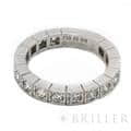CARTIER カルティエ ラニエール リング 8号 フルダイヤ ホワイトゴールド ダイヤモンド B4045248 10