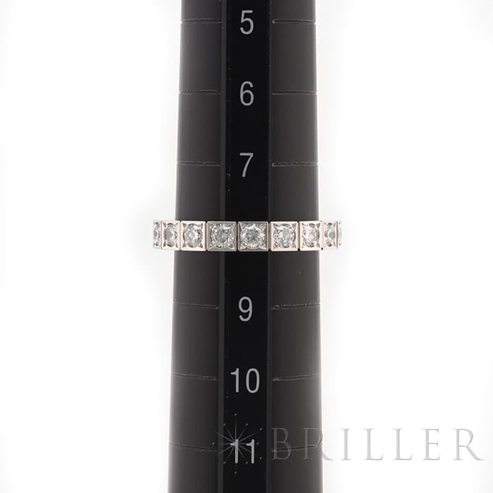 CARTIER カルティエ ラニエール リング 8号 フルダイヤ ホワイトゴールド ダイヤモンド B4045248 12