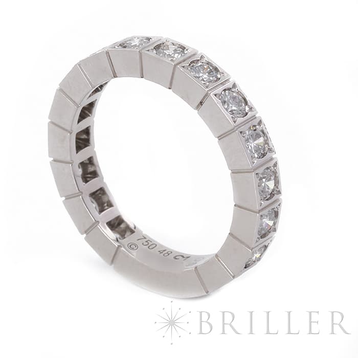 CARTIER カルティエ ラニエール リング 8号 フルダイヤ ホワイトゴールド ダイヤモンド B4045248 4