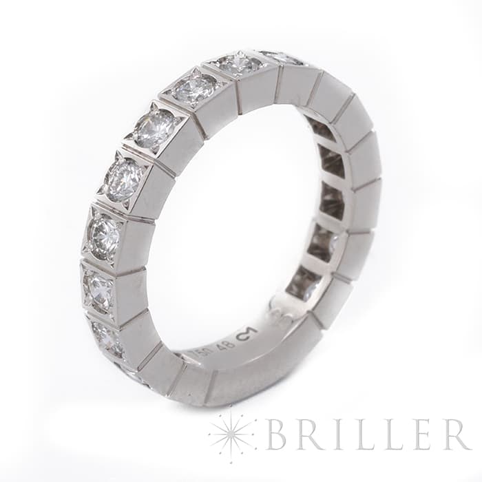CARTIER カルティエ ラニエール リング 8号 フルダイヤ ホワイトゴールド ダイヤモンド B4045248 7
