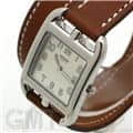 HERMES エルメス ケープコッド CC1.210.220/VBA1-I 040233WW00 ケープコッド クォーツ ドゥブルトゥール ナチュラルブラウン 13