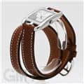 HERMES エルメス ケープコッド CC1.210.220/VBA1-I 040233WW00 ケープコッド クォーツ ドゥブルトゥール ナチュラルブラウン 15