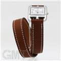 HERMES エルメス ケープコッド CC1.210.220/VBA1-I 040233WW00 ケープコッド クォーツ ドゥブルトゥール ナチュラルブラウン 16