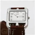 HERMES エルメス ケープコッド CC1.210.220/VBA1-I 040233WW00 ケープコッド クォーツ ドゥブルトゥール ナチュラルブラウン 18