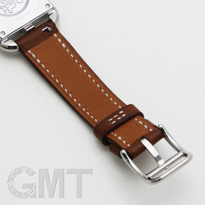 HERMES エルメス ケープコッド CC1.210.220/VBA1-I 040233WW00 ケープコッド クォーツ ドゥブルトゥール ナチュラルブラウン 28
