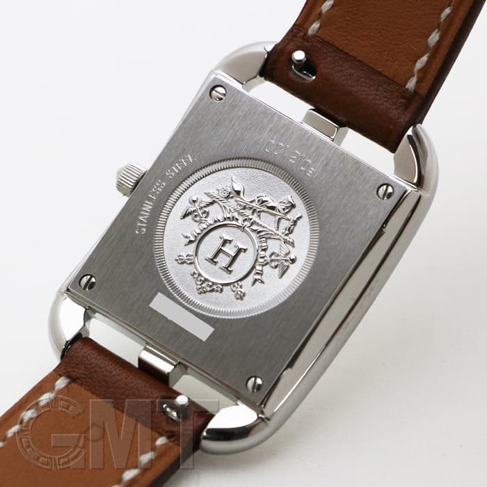 HERMES エルメス ケープコッド CC1.210.220/VBA1-I 040233WW00 ケープコッド クォーツ ドゥブルトゥール ナチュラルブラウン 4