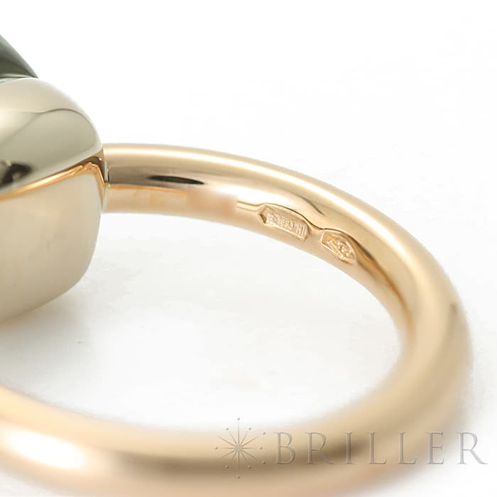 POMELLATO ポメラート ヌード リング クラシック プラシオライト  ローズゴールド/ホワイトゴールド 54 PAA1100_O6000_000PA 11