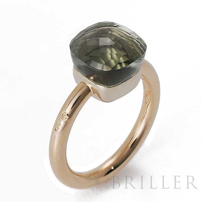 POMELLATO ポメラート ヌード リング クラシック プラシオライト  ローズゴールド/ホワイトゴールド 54 PAA1100_O6000_000PA 12