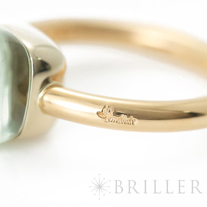 POMELLATO ポメラート ヌード リング クラシック プラシオライト  ローズゴールド/ホワイトゴールド 54 PAA1100_O6000_000PA 3