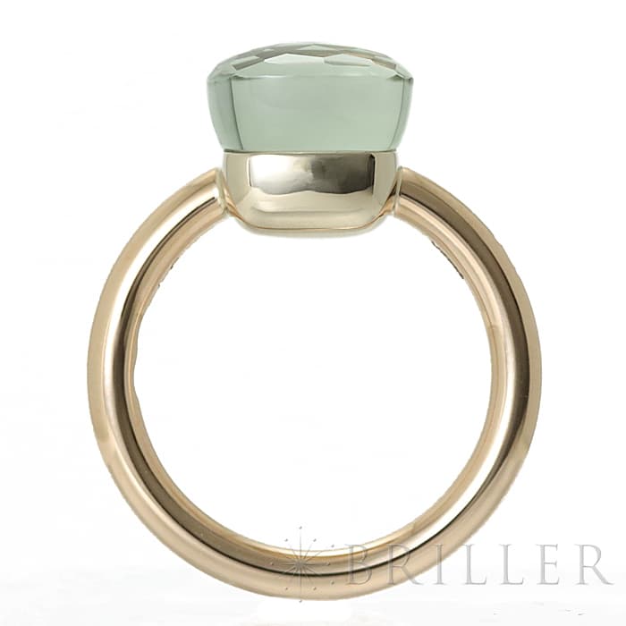 POMELLATO ポメラート ヌード リング クラシック プラシオライト  ローズゴールド/ホワイトゴールド 54 PAA1100_O6000_000PA 4