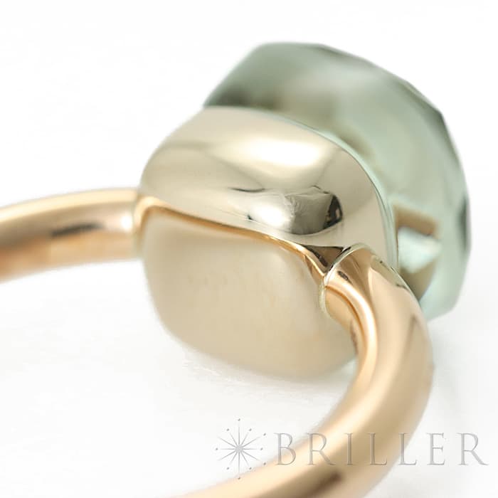 POMELLATO ポメラート ヌード リング クラシック プラシオライト  ローズゴールド/ホワイトゴールド 54 PAA1100_O6000_000PA 5