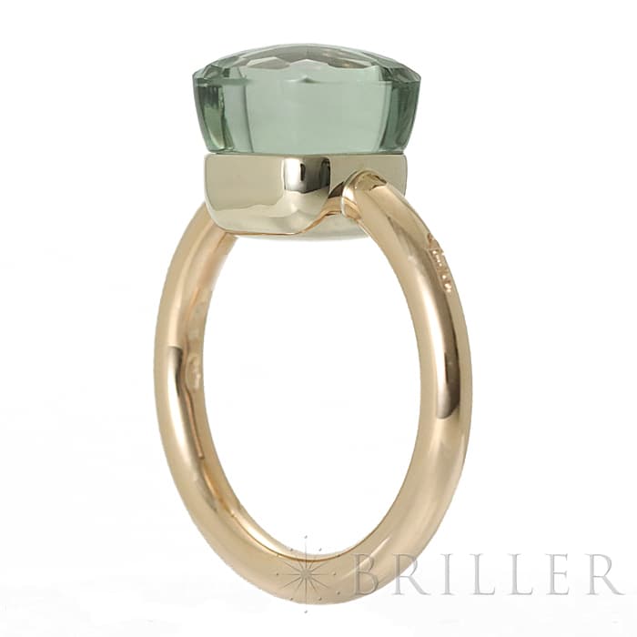 POMELLATO ポメラート ヌード リング クラシック プラシオライト  ローズゴールド/ホワイトゴールド 54 PAA1100_O6000_000PA 6