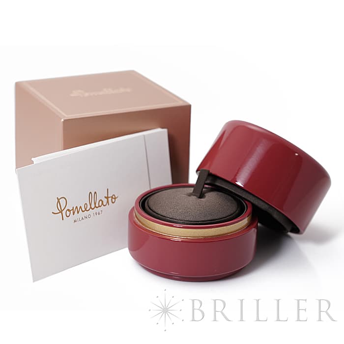 POMELLATO ポメラート ヌード リング クラシック プラシオライト  ローズゴールド/ホワイトゴールド 54 PAA1100_O6000_000PA 7