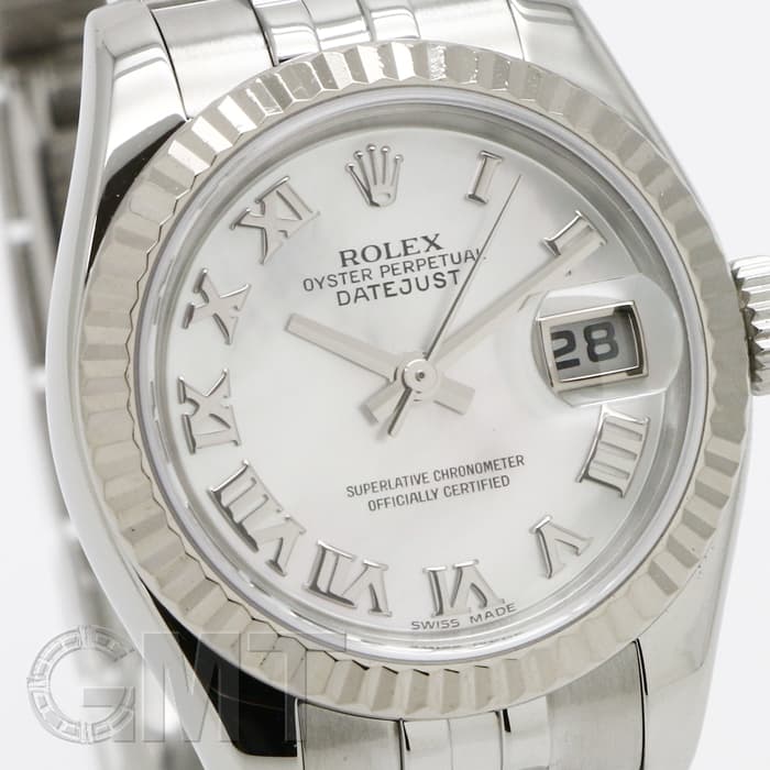 ROLEX ロレックス デイトジャスト 179174NR ホワイト 14