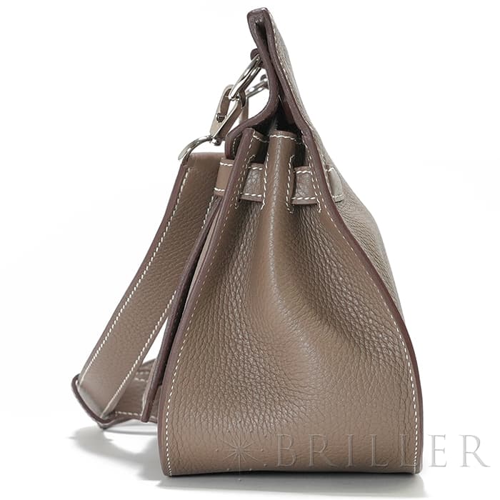 HERMES エルメス ジプシエール28 トリヨンクレマンス エトゥープ シルバー金具 15