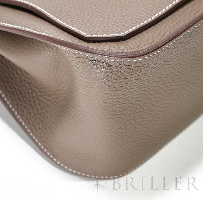 HERMES エルメス ジプシエール28 トリヨンクレマンス エトゥープ シルバー金具 20