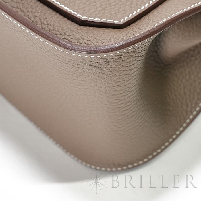 HERMES エルメス ジプシエール28 トリヨンクレマンス エトゥープ シルバー金具 21