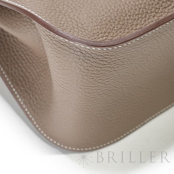 HERMES エルメス ジプシエール28 トリヨンクレマンス エトゥープ シルバー金具 22