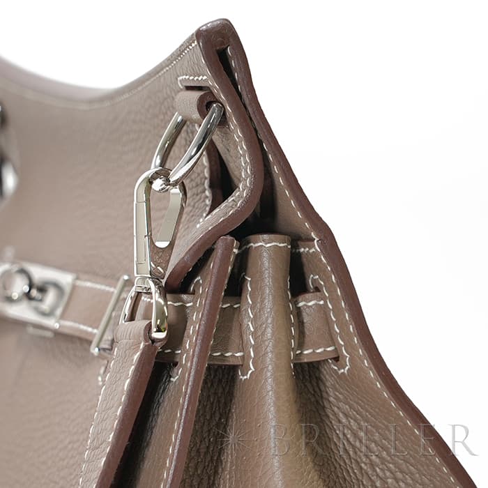 HERMES エルメス ジプシエール28 トリヨンクレマンス エトゥープ シルバー金具 25