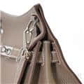 HERMES エルメス ジプシエール28 トリヨンクレマンス エトゥープ シルバー金具 25