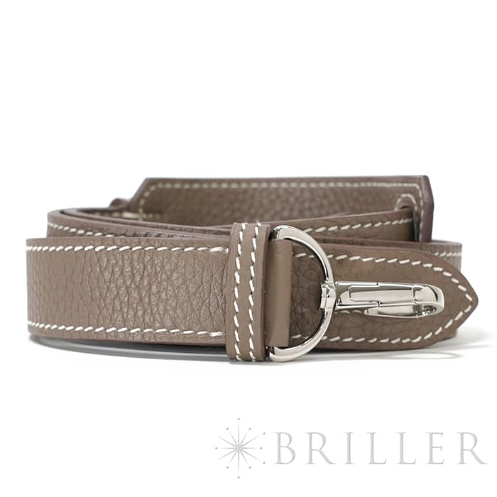 HERMES エルメス ジプシエール28 トリヨンクレマンス エトゥープ シルバー金具 27