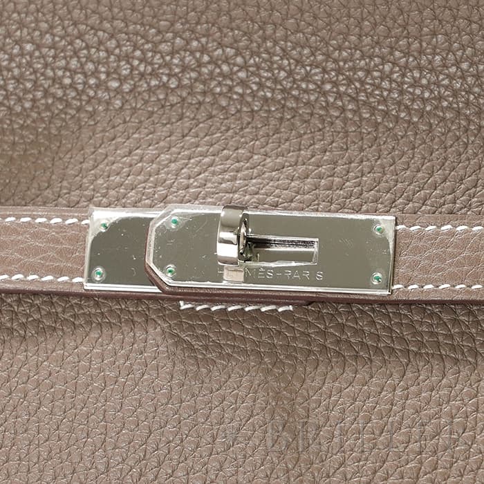 HERMES エルメス ジプシエール28 トリヨンクレマンス エトゥープ シルバー金具 3