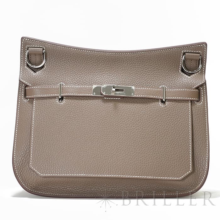 HERMES エルメス ジプシエール28 トリヨンクレマンス エトゥープ シルバー金具 8