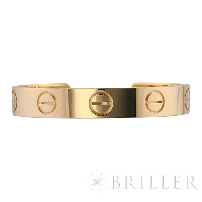 CARTIER カルティエ ラブ ブレスレット オープン  ラージ B6064616 9