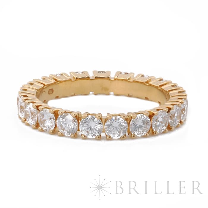 CARTIER カルティエ デスティネ リング フルエタニティ イエローゴールド ダイヤモンド 8号 N4127448 1