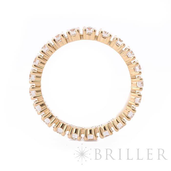 CARTIER カルティエ デスティネ リング フルエタニティ イエローゴールド ダイヤモンド 8号 N4127448 3