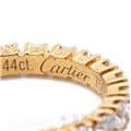 CARTIER カルティエ デスティネ リング フルエタニティ イエローゴールド ダイヤモンド 8号 N4127448 8