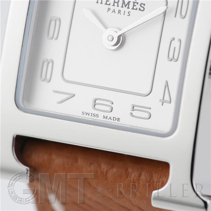 HERMES エルメス Hウォッチ HH1.110 ミニ シルバー ゴールド【未使用】 11