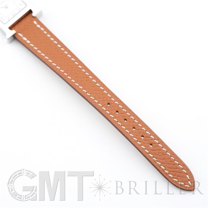 HERMES エルメス Hウォッチ HH1.110 ミニ シルバー ゴールド【未使用】 20