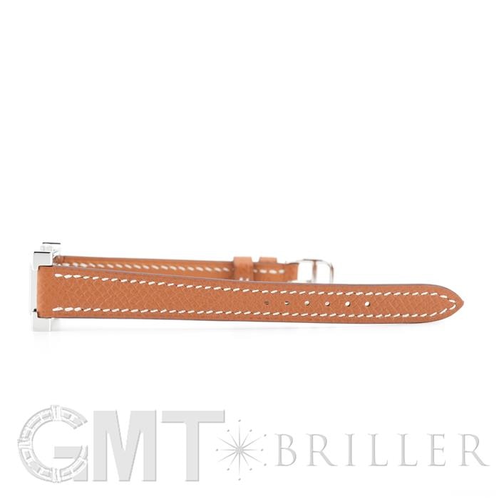HERMES エルメス Hウォッチ HH1.110 ミニ シルバー ゴールド【未使用】 26