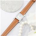 HERMES エルメス Hウォッチ HH1.110 ミニ シルバー ゴールド【未使用】 2