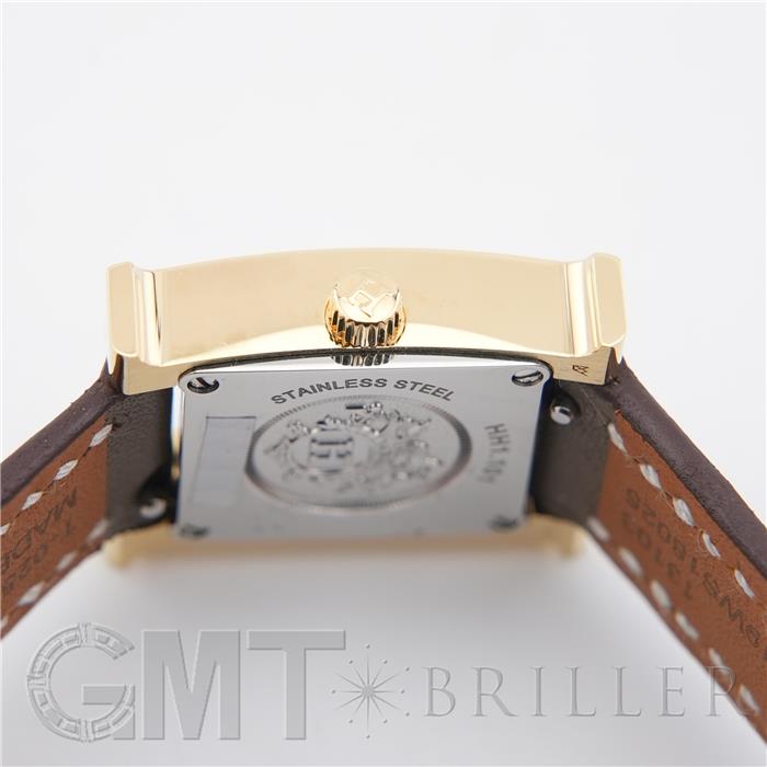 HERMES エルメス Hウォッチ ミニ 21mm エトゥープ ヴォー・スウィフト W403477WW00（HH1.101） 19