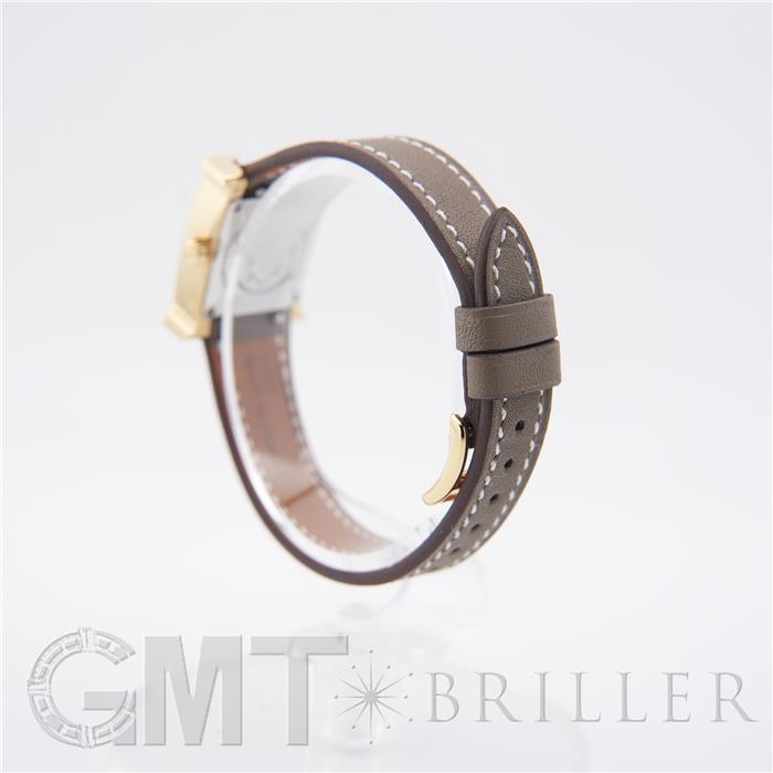 HERMES エルメス Hウォッチ ミニ 21mm エトゥープ ヴォー・スウィフト W403477WW00（HH1.101） 23